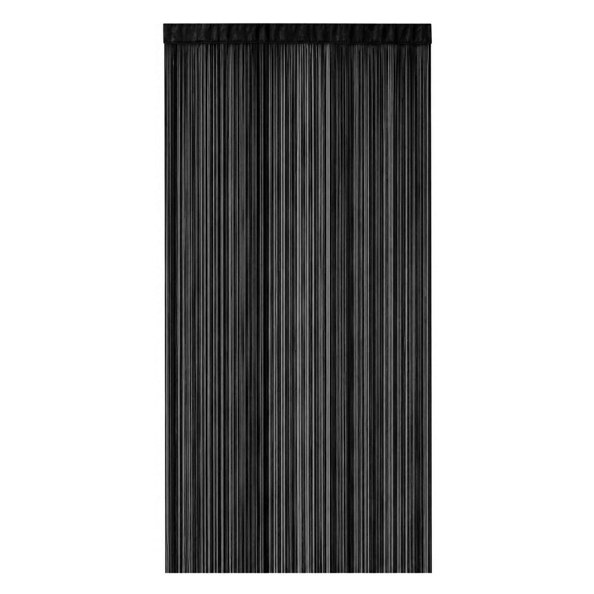 黒のストリングタイプのれん Amazon｜のれん ストリングスクリーン ヨコ85cm×タテ180cm ブラック